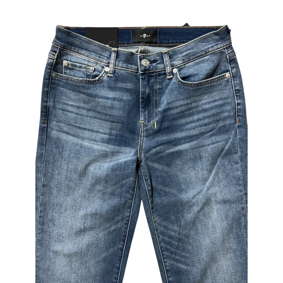 7 For All Mankind Dojo Tailorless Jeans, Size 28. New with flaw. - Picture 8 of 14